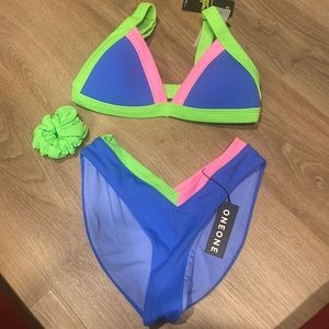 Oneone swimsuit - NWT + free scrunchie